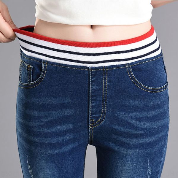 large size autumn clothing new high jeans pants women's pantswaist jeans plus fat stretch fat mm slimming skinny women's pants, Blue
large size autumn clothing new high jeans pants women's pantswaist jeans plus fat stretch fat mm slimming skinny women's pants, Blue