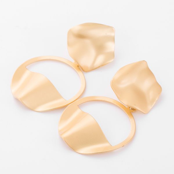 personalized simple style multi-layer alloy semi-circular hollow earrings women's fashion simple all-match earrings, Golden
personalized simple style multi-layer alloy semi-circular hollow earrings women's fashion simple all-match earrings, Golden