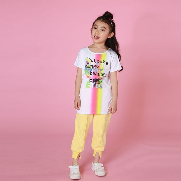 women's wear short-sleeved 2020 new round collar loose children's t-shirt children's clothing t-shirt printed little girl, Blue
women's wear short-sleeved 2020 new round collar loose children's t-shirt children's clothing t-shirt printed little girl, Blue