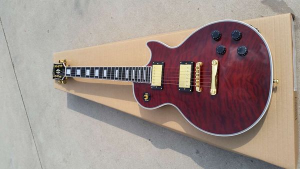 ebony fingerboard new arrivalwine red paint flower on electric guitar,china custom shop made ems 22 fret
ebony fingerboard new arrivalwine red paint flower on electric guitar,china custom shop made ems 22 fret