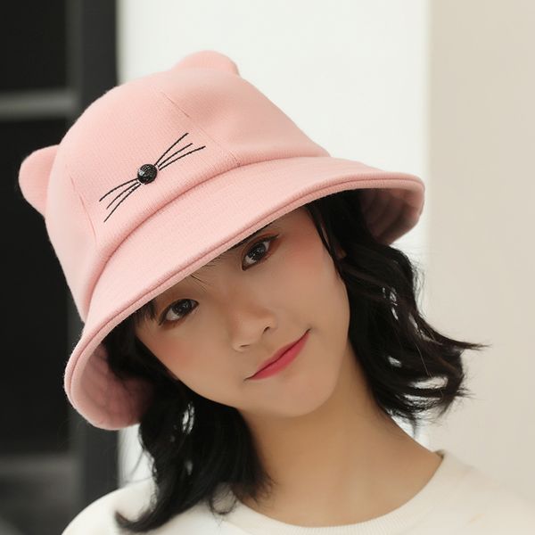 cat ear hats thick warm caps autumn winter bucket sun hat cute outdoor beanies corduroy, Blue;gray
cat ear hats thick warm caps autumn winter bucket sun hat cute outdoor beanies corduroy, Blue;gray