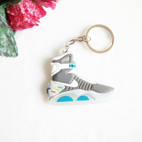 mini silicone back to the future ii glow in the dark air mag keychain key chain shoes sneaker car key holder bag charm 3d cute keychain, Silver
mini silicone back to the future ii glow in the dark air mag keychain key chain shoes sneaker car key holder bag charm 3d cute keychain, Silver
