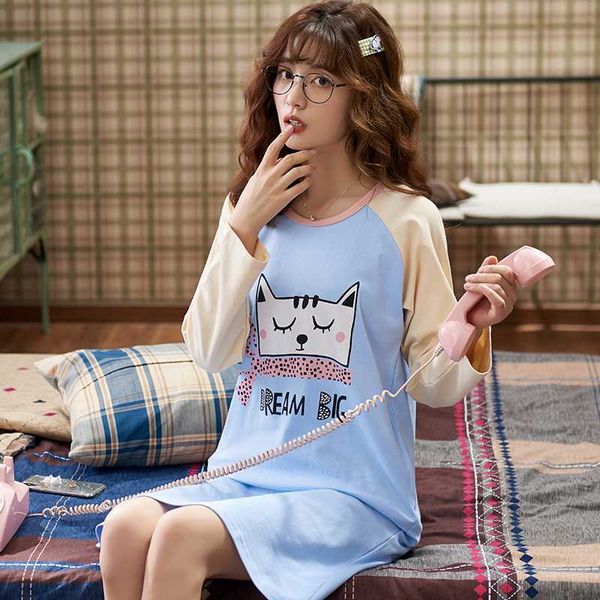 perfering cute sleepwear cotton nightdress cat kittycasual homewear nightgown thin cartoon nightshirt home dress dropshipping, Black;red
perfering cute sleepwear cotton nightdress cat kittycasual homewear nightgown thin cartoon nightshirt home dress dropshipping, Black;red