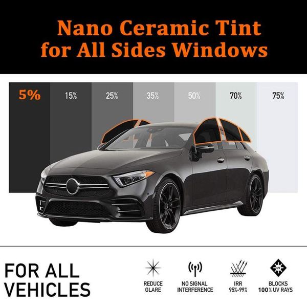 5%vlt 100%uv black car side window tint film glass 2 ply car auto house commercial sunshade pravicy solar tint vinyl
5%vlt 100%uv black car side window tint film glass 2 ply car auto house commercial sunshade pravicy solar tint vinyl