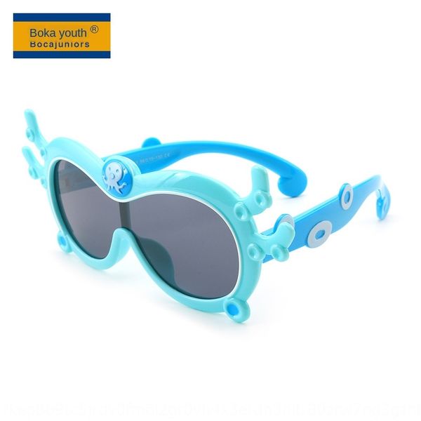 2020 fashion new children's polarized sun cuttlefish style cute sunglasses children's sunglasses ok22024, Blue
2020 fashion new children's polarized sun cuttlefish style cute sunglasses children's sunglasses ok22024, Blue