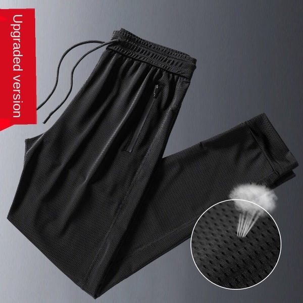 тонкий лед шелковые случайные спортивные мужские случайные дышащей сетки свободно воздуха кондиционирования мужские брюки ультра-тонкий быст, Black;red 
тонкий лед шелковые случайные спортивные мужские случайные дышащей сетки свободно воздуха кондиционирования мужские брюки ультра-тонкий быст, Black;red