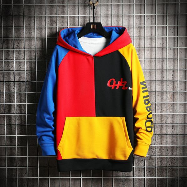 men's hoodies men 2020 patchwork colorblock sweatshirt male japanese streetwear harajuku hip hop yellow red black hoodie men
men's hoodies men 2020 patchwork colorblock sweatshirt male japanese streetwear harajuku hip hop yellow red black hoodie men