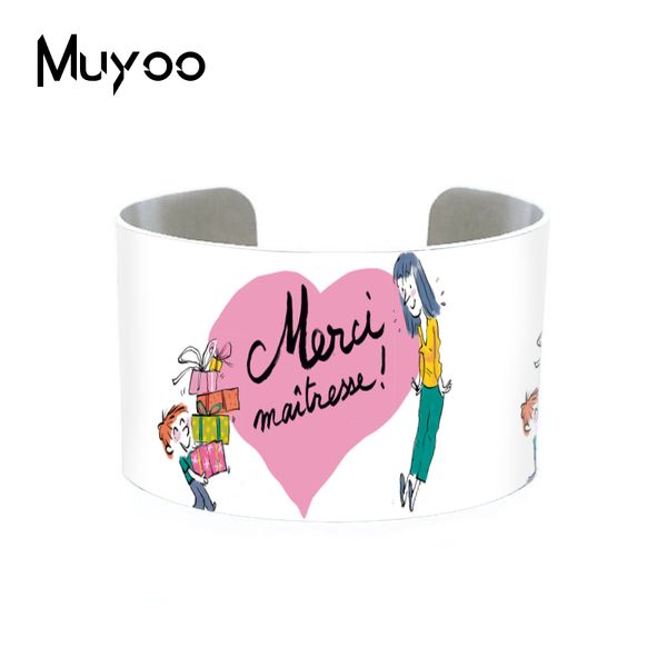 merci maitress french art quotes handmade aluminum cuff gifts for teacher merci maitress words adjustable bangles, Black
merci maitress french art quotes handmade aluminum cuff gifts for teacher merci maitress words adjustable bangles, Black