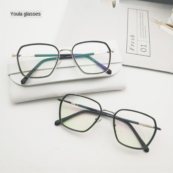 6rrlc new korean style internet red square women's frame fashion myopia personalized transparent plain glasses women's myopia glas, Silver
6rrlc new korean style internet red square women's frame fashion myopia personalized transparent plain glasses women's myopia glas, Silver