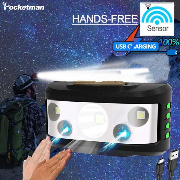 super bright motion sensor headlamp camping headlight usb rechargeable head light waterproof head lamp front light running
super bright motion sensor headlamp camping headlight usb rechargeable head light waterproof head lamp front light running