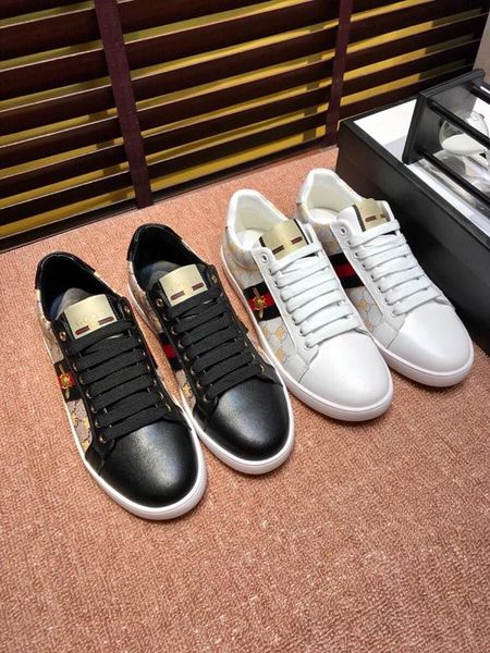 2020y high-end men's embroidered alphabet casual shoes breathable leather classic sneakers high-quality lace-up low-shoes, size: 38, Black
2020y high-end men's embroidered alphabet casual shoes breathable leather classic sneakers high-quality lace-up low-shoes, size: 38, Black