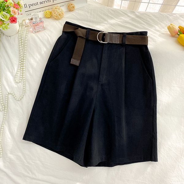 sougen women's shorts fashion elastic waist women's summer high waist slim loose thin casual straight five-point overalls solid, White;black
sougen women's shorts fashion elastic waist women's summer high waist slim loose thin casual straight five-point overalls solid, White;black