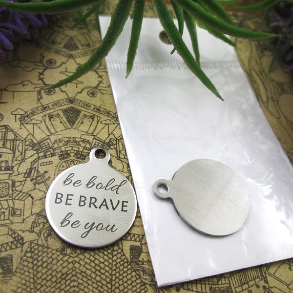40pcs--"be bold be brave be you"stainless steel charms more style for choosing diy charms pendants for necklace, Bronze;silver
40pcs--"be bold be brave be you"stainless steel charms more style for choosing diy charms pendants for necklace, Bronze;silver