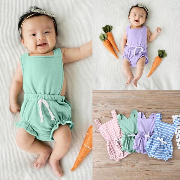 toddler baby boys girls suspender solid striped ruffles backless romper jumpsuit baby clothes rompers girl clothes romper, Blue
toddler baby boys girls suspender solid striped ruffles backless romper jumpsuit baby clothes rompers girl clothes romper, Blue