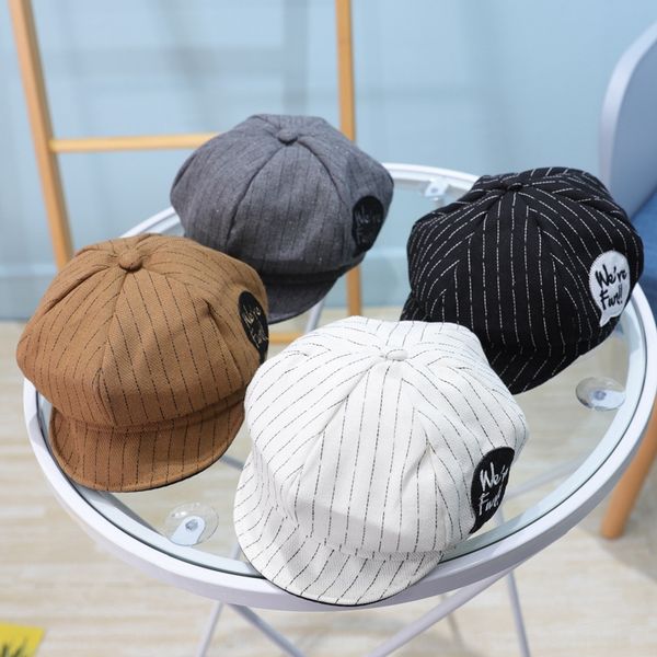 we're striped beret children's 2020 children's fashionable beret octagonal octagonal hat hat mz8809, Blue;gray
we're striped beret children's 2020 children's fashionable beret octagonal octagonal hat hat mz8809, Blue;gray
