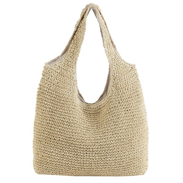 korean version ins wind beach holiday style new handmade woven bag shoulder simple solid color wild straw bag
korean version ins wind beach holiday style new handmade woven bag shoulder simple solid color wild straw bag