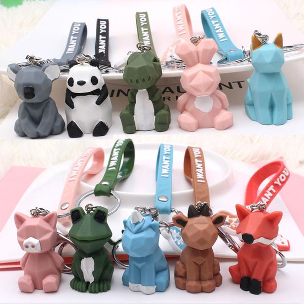 2020 new fashion cute dinosaur keychain key ring animal panda cartoon key chain pvc creative car bag phone key ring designer, Silver
2020 new fashion cute dinosaur keychain key ring animal panda cartoon key chain pvc creative car bag phone key ring designer, Silver