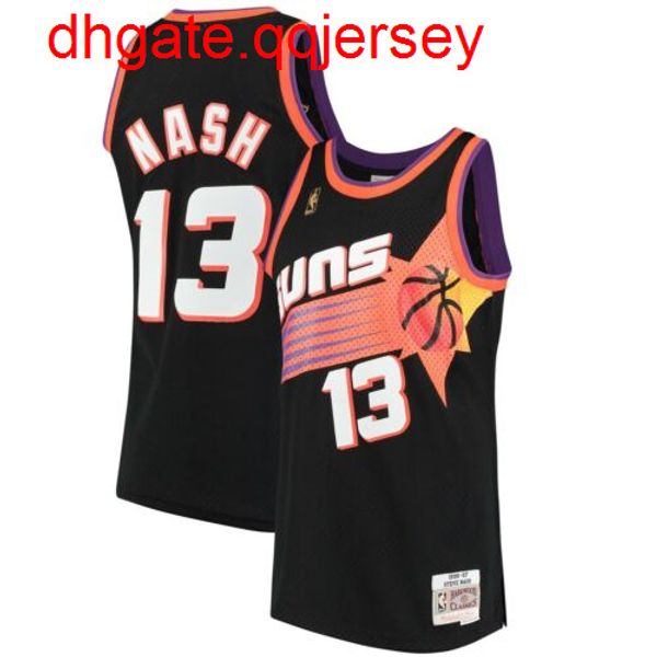 steve nash mitchell & ness black 1996-97 basketball jersey throwbacks vest stitched basketball jerseys, Gray
steve nash mitchell & ness black 1996-97 basketball jersey throwbacks vest stitched basketball jerseys, Gray