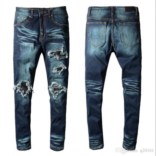 2018. джинсы высокого качества марка srping biker denim jeans men дизайн анджелес street fashion hole печати jeans slim тощие брюки, Blue
2018. джинсы высокого качества марка srping biker denim jeans men дизайн анджелес street fashion hole печати jeans slim тощие брюки, Blue