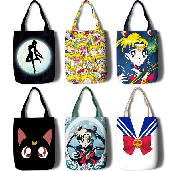 sailor moon cosplay shoulder cross body package bag simple new canvas handbag leisure travel female big hand bag
sailor moon cosplay shoulder cross body package bag simple new canvas handbag leisure travel female big hand bag