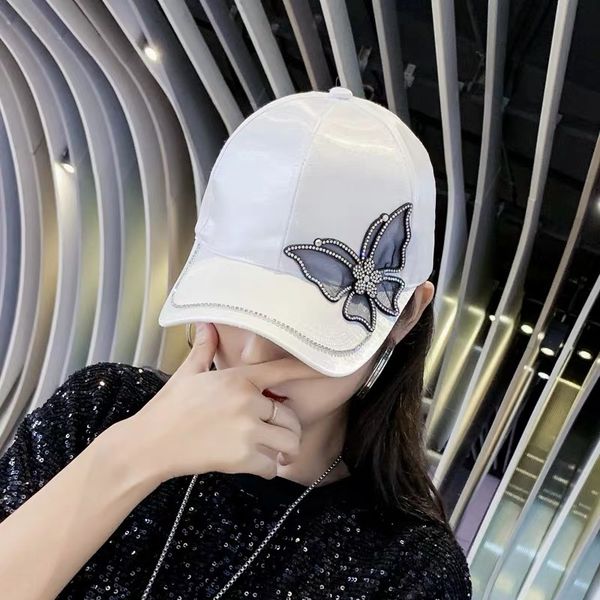 butterfly female hat summer net red niche fashion brand fashionable and beautiful butterfly elegant female hat ins cap, Blue;gray
butterfly female hat summer net red niche fashion brand fashionable and beautiful butterfly elegant female hat ins cap, Blue;gray