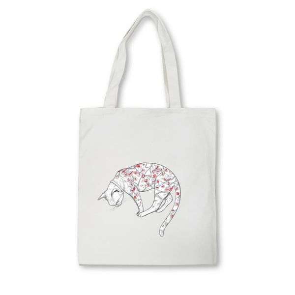 funny cat print harajuku women canvas shoulder tote bag large cloth shopping bags for lady foldable eco female handbag beach bag
funny cat print harajuku women canvas shoulder tote bag large cloth shopping bags for lady foldable eco female handbag beach bag