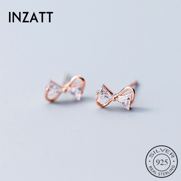 inzabohemia bowkont zircon stud earrings 2020 pendientes mujer moda 2020 jewelry silver 925 rose gold color for women gift, Golden;silver
inzabohemia bowkont zircon stud earrings 2020 pendientes mujer moda 2020 jewelry silver 925 rose gold color for women gift, Golden;silver