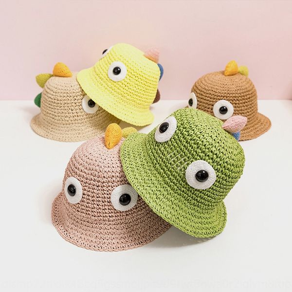 korean new style fisherman sunscreen your children's straw baby hand woven fisherman hat little dinosaur sunscreen hat tide, Yellow
korean new style fisherman sunscreen your children's straw baby hand woven fisherman hat little dinosaur sunscreen hat tide, Yellow