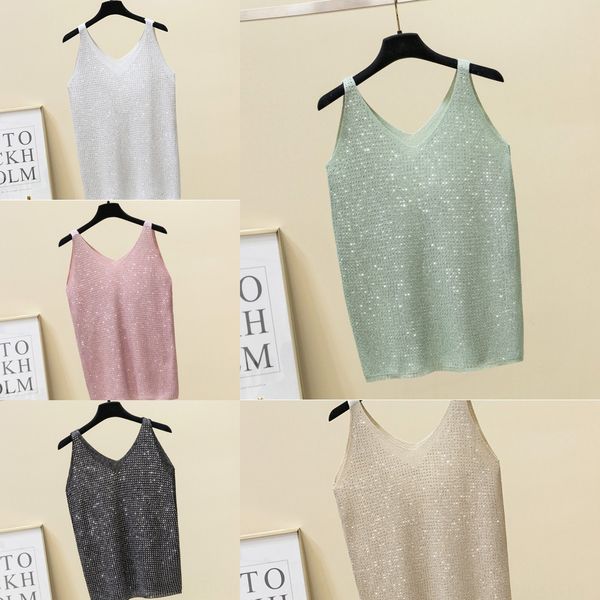 2020 summer ice silk knitted camisole camisole with outer wear all-star body sticker vest diamond vest women's inner base, Camo
2020 summer ice silk knitted camisole camisole with outer wear all-star body sticker vest diamond vest women's inner base, Camo