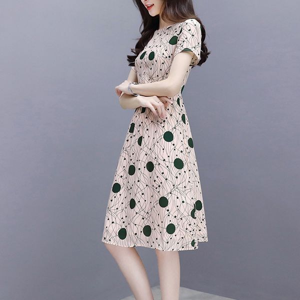 women dress summer elegant dress slim high waist wave point summer dresses women clothes short sleeve office dresses, Black;gray
women dress summer elegant dress slim high waist wave point summer dresses women clothes short sleeve office dresses, Black;gray