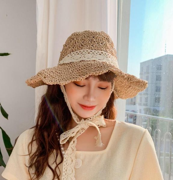 summer hats for women retro flat drooping hat brim hand-made raffia straw hat ladies outdoor sun protection beach straw, Blue;gray
summer hats for women retro flat drooping hat brim hand-made raffia straw hat ladies outdoor sun protection beach straw, Blue;gray