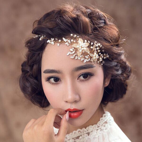 sweet girl hair jewelr wedding bridal hair accessories tiara headband imitation pearl crystal flower headband ribbon head bands, Golden;silver
sweet girl hair jewelr wedding bridal hair accessories tiara headband imitation pearl crystal flower headband ribbon head bands, Golden;silver