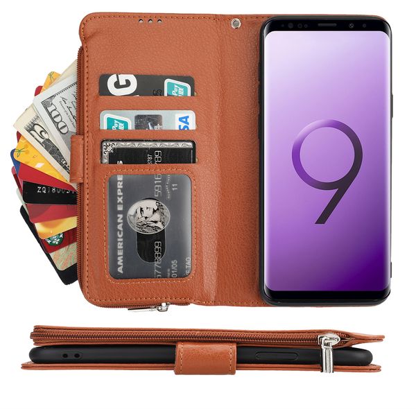 for samsung s9 plus wallet case luxury leather phone back case cover with card slots for samsung with drop resistant
for samsung s9 plus wallet case luxury leather phone back case cover with card slots for samsung with drop resistant