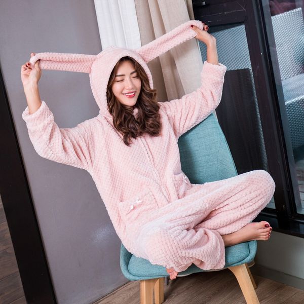 axt3j rabbit ears adorable cute pink clothes clothes rabbit ear home clothing girl pineapple velvet hooded home wear flannel pajamas ~ toile, Blue;red
axt3j rabbit ears adorable cute pink clothes clothes rabbit ear home clothing girl pineapple velvet hooded home wear flannel pajamas ~ toile, Blue;red