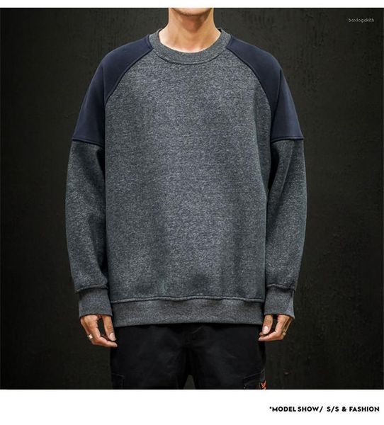 hoodies mens o-neck long sleeve plus size thick clothes homme fashion sweatshirts pullovers clothing mens designer patchwork, Black
hoodies mens o-neck long sleeve plus size thick clothes homme fashion sweatshirts pullovers clothing mens designer patchwork, Black