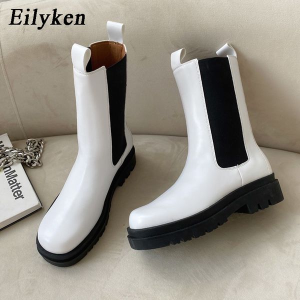 eilyken platform round toe elastic fashion western boots female chunky low heel winter new mid boots women shoes ladies shoes, Black
eilyken platform round toe elastic fashion western boots female chunky low heel winter new mid boots women shoes ladies shoes, Black