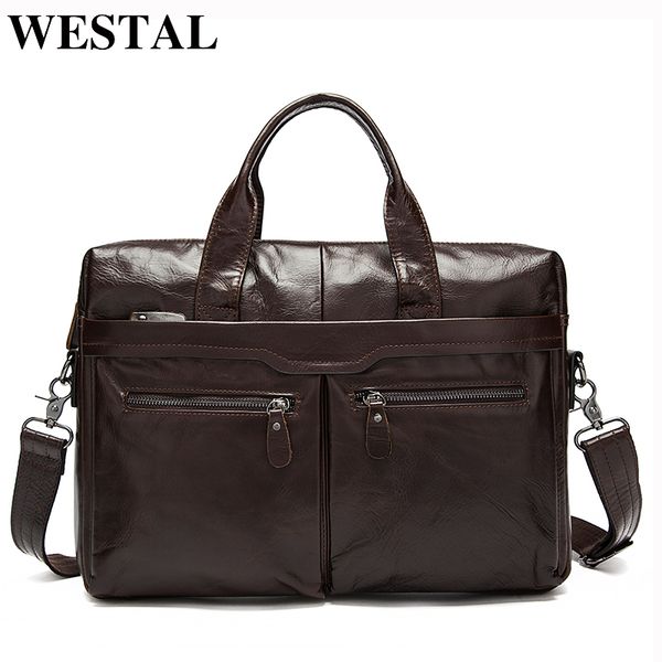 westal men briefcase bag for men men's genuine leather bags business briefcase messenger lapbag leather lawyer/office bags
westal men briefcase bag for men men's genuine leather bags business briefcase messenger lapbag leather lawyer/office bags