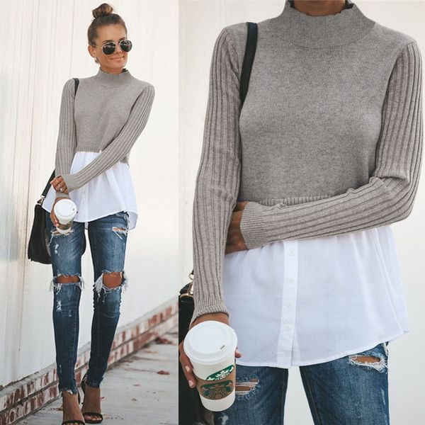 pull femme nouveaute 2019o-neck black solid pullover sweater woman autumn winter new long sleeve sweaters shirt women, Black;gray
pull femme nouveaute 2019o-neck black solid pullover sweater woman autumn winter new long sleeve sweaters shirt women, Black;gray