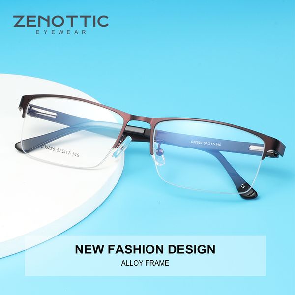 zenottic semi rim alloy glasses frames for men ultralight square prescription eyeglasses flexible plastic myopia optical eyewear, Black
zenottic semi rim alloy glasses frames for men ultralight square prescription eyeglasses flexible plastic myopia optical eyewear, Black
