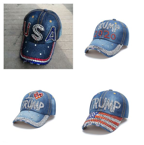 10 types trump 2020 baseball cap usa election campaign hat cowboy diamond cap adjustable snapback women denim hat, Yellow
10 types trump 2020 baseball cap usa election campaign hat cowboy diamond cap adjustable snapback women denim hat, Yellow
