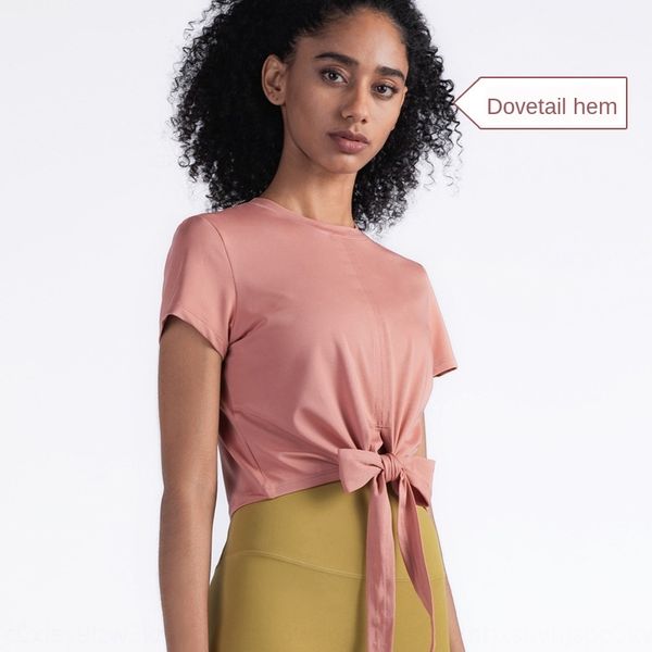 2020 new spring t-shirt running fitness t-shirt women's cross-band breathable quick-drying yoga fitness wear, White;red
2020 new spring t-shirt running fitness t-shirt women's cross-band breathable quick-drying yoga fitness wear, White;red