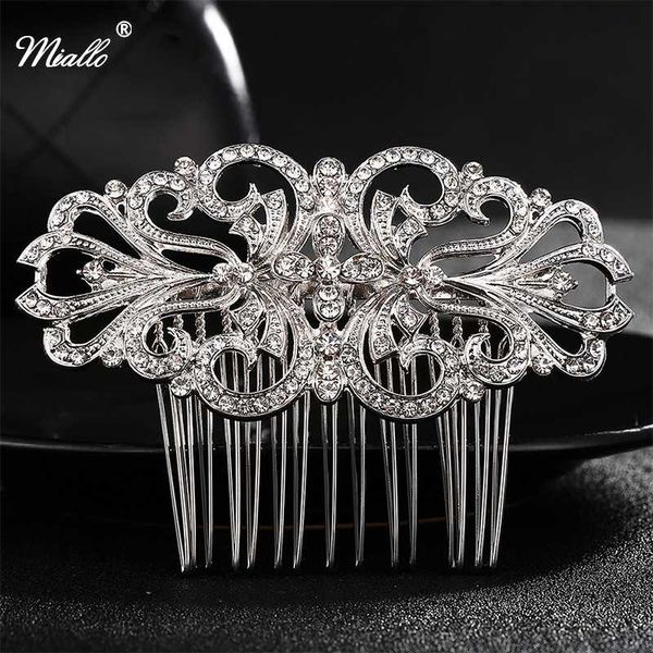 miallo fashion crystal bridal wedding hair combs rhinestone flower bridal hair pin wedding accessories, Golden;silver
miallo fashion crystal bridal wedding hair combs rhinestone flower bridal hair pin wedding accessories, Golden;silver