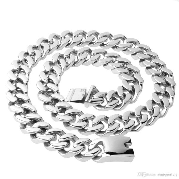 hip hop титан стал ожерельем кубинского link chain 20mm круглых платинового покрытие толстых ожерелья 28inch майами мужчины тяжелых ювелирны, Silver
hip hop титан стал ожерельем кубинского link chain 20mm круглых платинового покрытие толстых ожерелья 28inch майами мужчины тяжелых ювелирны, Silver