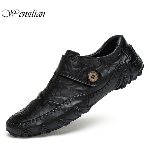 fashion style men causal shoes genuine leather loafers men shoes outdoor leather shoe male flats driving shoe zapatos de hombre, Black
fashion style men causal shoes genuine leather loafers men shoes outdoor leather shoe male flats driving shoe zapatos de hombre, Black
