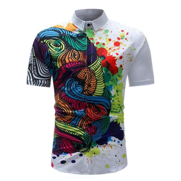 men's casual shirts zacoo male leisure short sleeves and turn-down collar shirt beach with floral printed, White;black
men's casual shirts zacoo male leisure short sleeves and turn-down collar shirt beach with floral printed, White;black