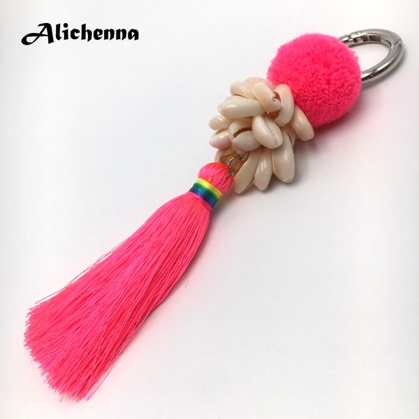 keychains colorful longtassel keychain bohemain pompom shell key chain statement boho punk latest styler bag pendant gift for girl, Silver
keychains colorful longtassel keychain bohemain pompom shell key chain statement boho punk latest styler bag pendant gift for girl, Silver