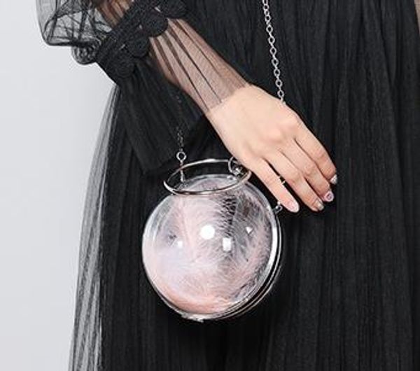 2020 конструктор сумка прозрачный круглый шар dinner сумки одного плеча маленький круглый акриловые мини цепи женская сумка 
2020 конструктор сумка прозрачный круглый шар dinner сумки одного плеча маленький круглый акриловые мини цепи женская сумка