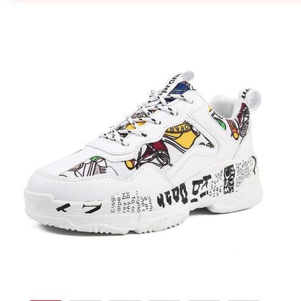 white sneakers ladies summer ladies casual fashion shoes graffiti flat shoes vulcanized zapatos mujer, Black
white sneakers ladies summer ladies casual fashion shoes graffiti flat shoes vulcanized zapatos mujer, Black