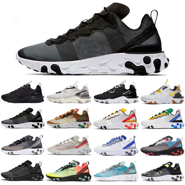 nike новое прибытие реагировать vision элемент 55 87 мужчин, женщин кроссовки тройные черные спортивные мужские женские тренажёры спорт крос
nike новое прибытие реагировать vision элемент 55 87 мужчин, женщин кроссовки тройные черные спортивные мужские женские тренажёры спорт крос