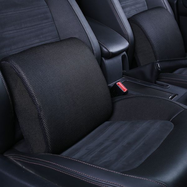 seat cushions universal car support cushion back pillow chair black 3d mesh cover and memory foam core
seat cushions universal car support cushion back pillow chair black 3d mesh cover and memory foam core